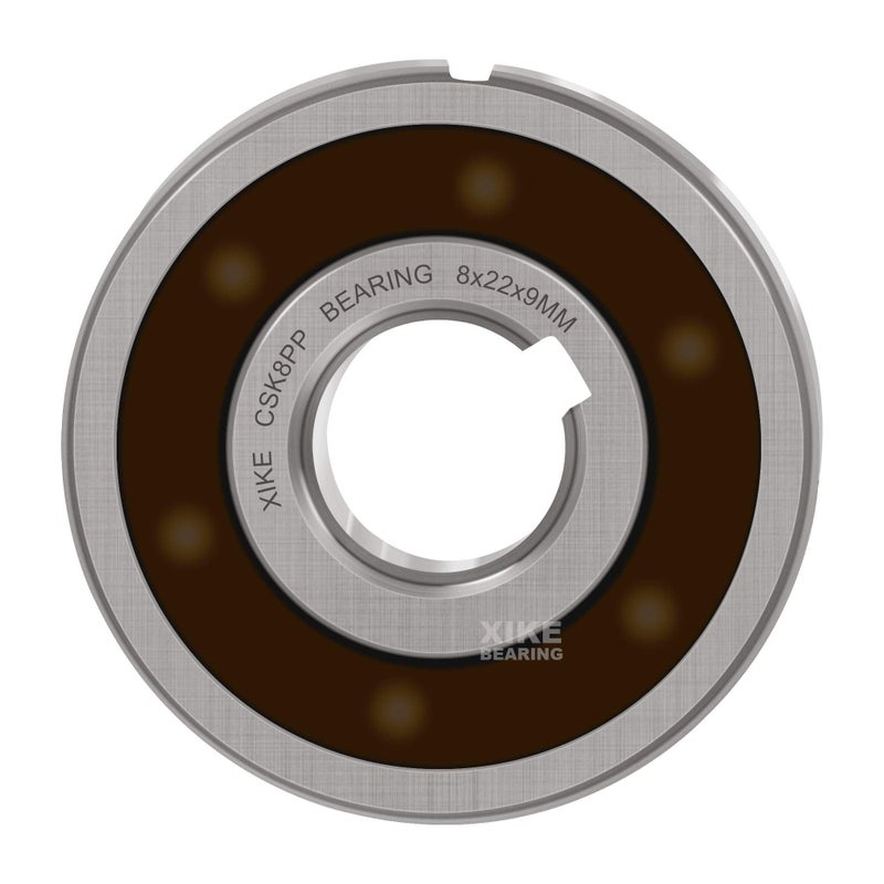 XiKe 1 Pack CSK8PP Bearings 8x22x9mm, One Way Bearing with Keyway Sprag or Clutch Freewheel Backstop. - Image 4